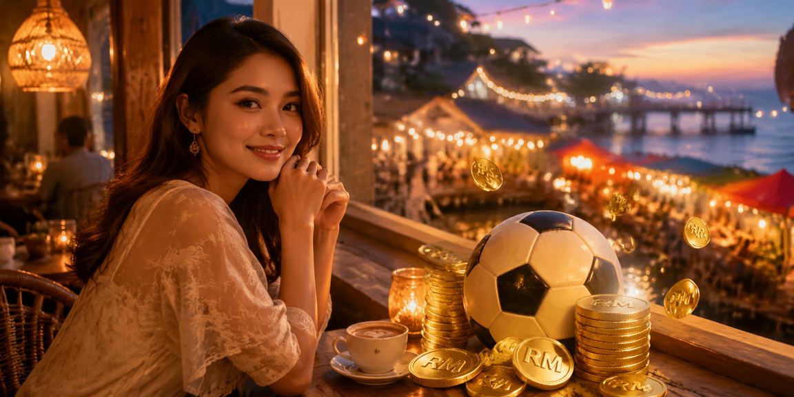 Suasana pertaruhan sukan Malaysia gaya tempatan dengan semangat perlawanan